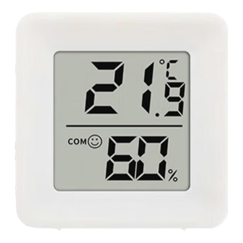 电子温湿度计小米米家同款笑脸显示天气高精准家用婴儿房温度表湿度表壁挂式干湿显示湿度计 电子温湿度计|迷你便携|不含蓝牙
