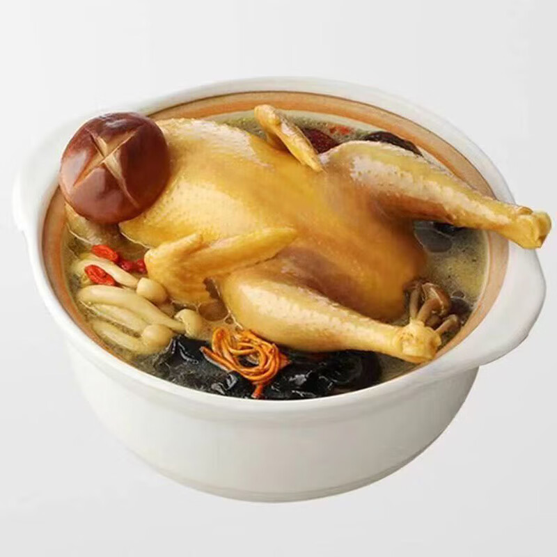 琪江果农家散养老母鸡 炖汤食材黄油老母鸡土鸡走地鸡现杀生鸡肉 三年老母鸡3.8-4.5斤一只装