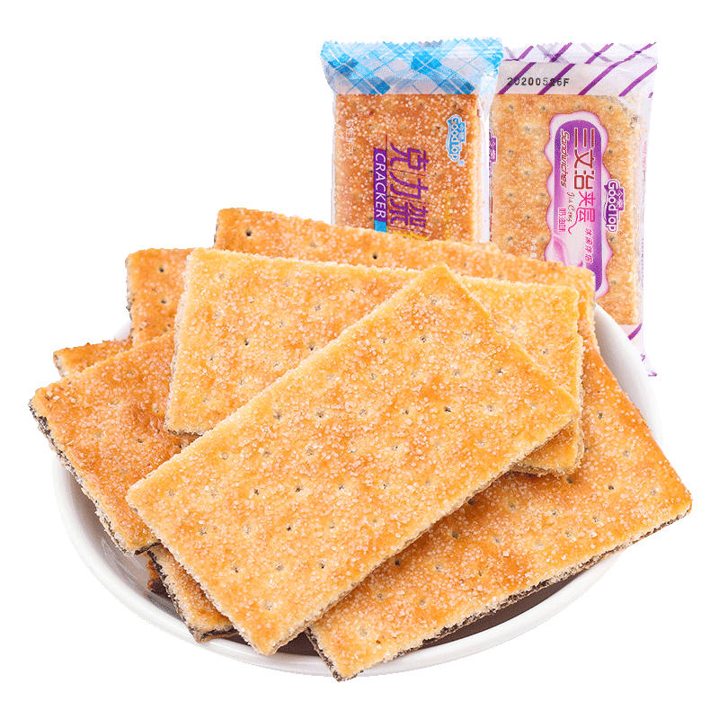 克力架夹心饼干 干零食散装多口味三文治夹层酥性饼干 干美味 克力架(牛奶味)*1斤