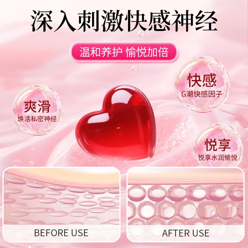 舒奈美潮爱丹私处滋润凝露凝胶弹润补水嫩滑紧致快感水润丸护理药 7粒一盒【氛围加倍，高潮不断】
