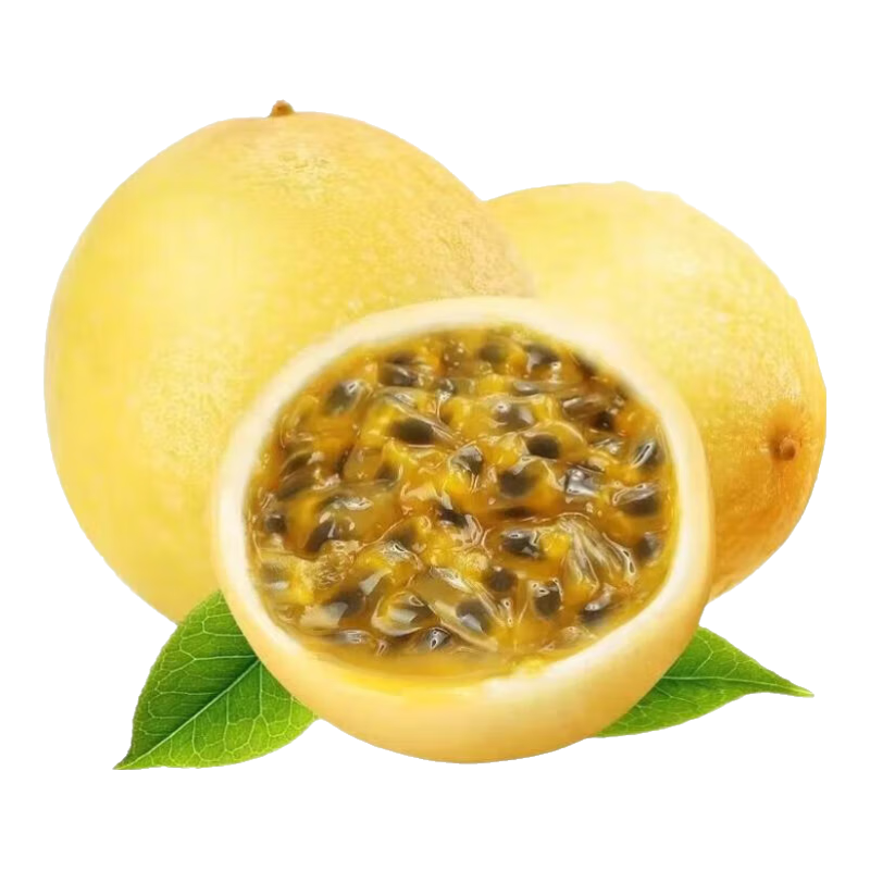 黄金钦蜜九号百香果 甜口 皱皮更甜不影响食用安心 新鲜水果 40粒(25-30g）