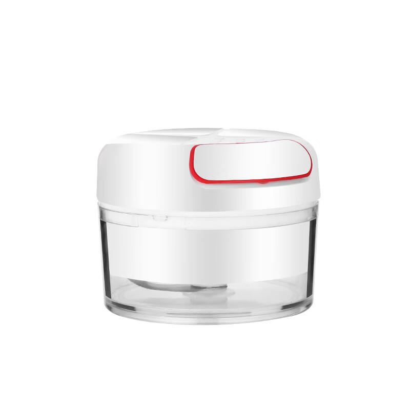 咏幻手动捣蒜器搅蒜器压蒜器捣蒜泥神器打蒜器大蒜搅碎机绞拉蒜末 白色捣蒜器