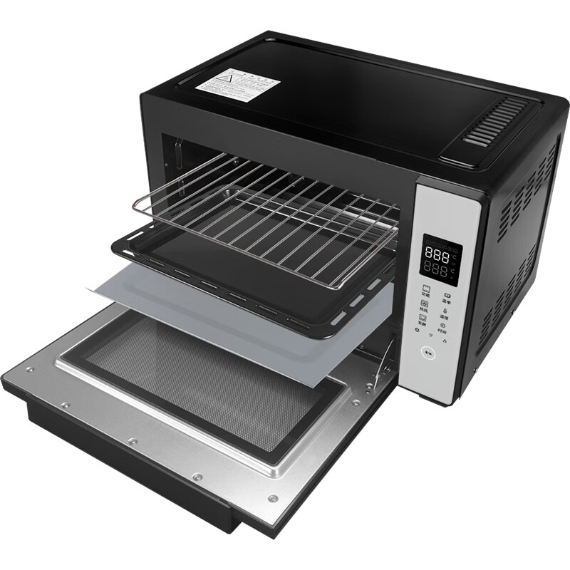 松下（Panasonic） 电烤箱 家用 烘焙电烤箱 多功能全自动 搪瓷烤盘 上下烤管3-5人 32L容量 NB-HM3260