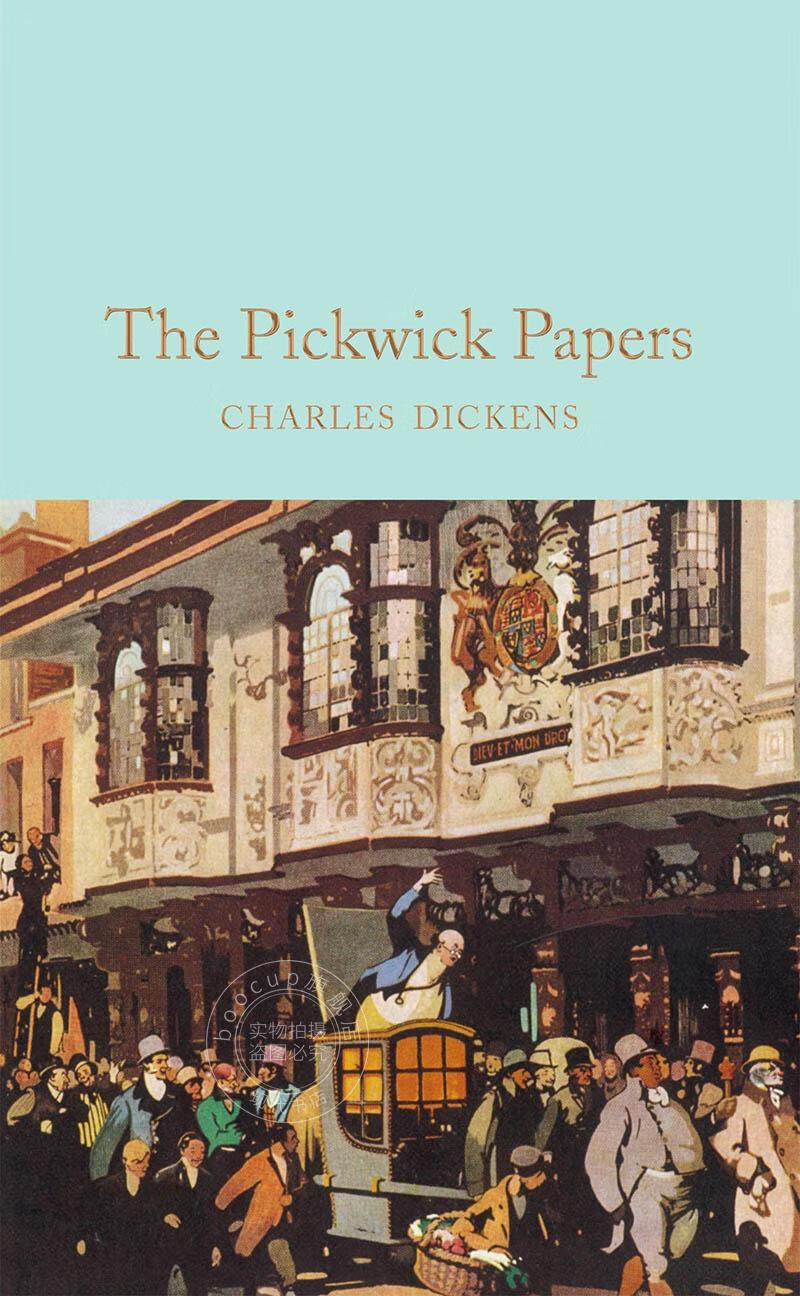可外传 精装收藏版 英文原版 the pickwick papers : the posthumous