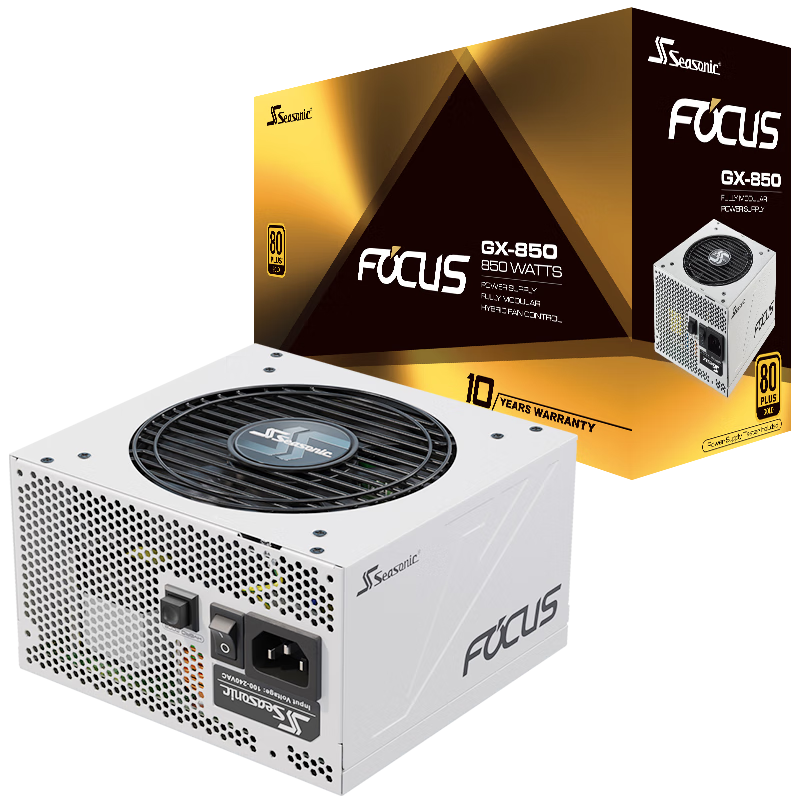 SEASONIC电源品牌推荐：海韵SEASONICFOCUSGX850White白色限定版850W电源价格趋势与销量分析|电源怎么查询历史价格