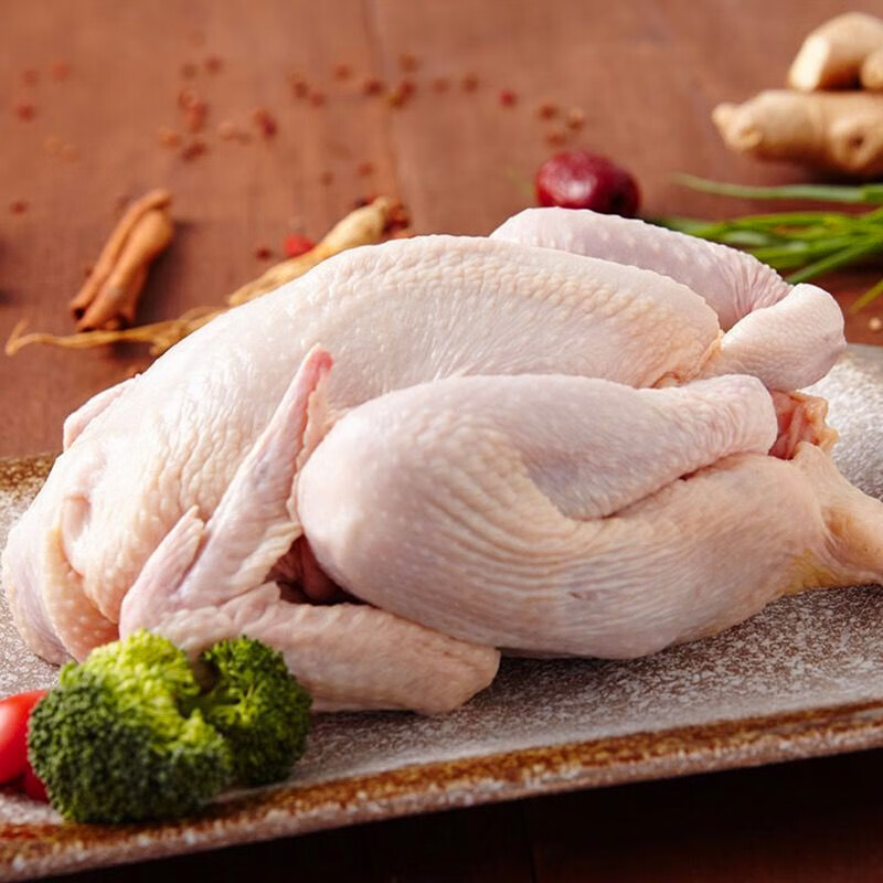 琪江果农家散养老母鸡 炖汤食材黄油老母鸡土鸡走地鸡现杀生鸡肉 三年老母鸡3.8-4.5斤一只装