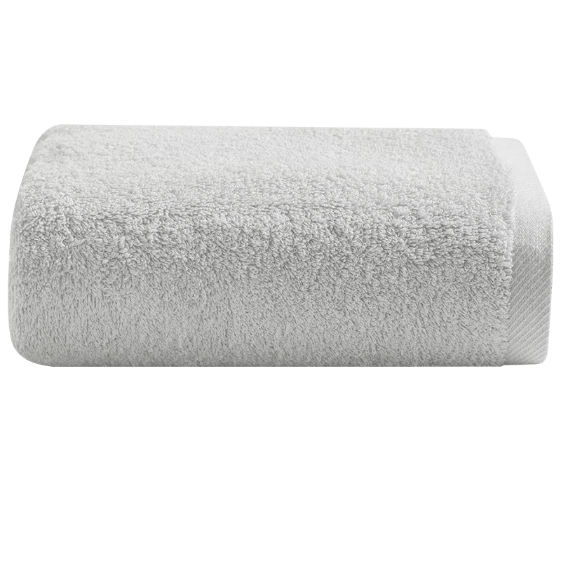 内野（UCHINO）棉柔云朵浴巾柔软洗脸毛巾纯棉男女家用吸水全棉浴巾灰色+洗衣袋