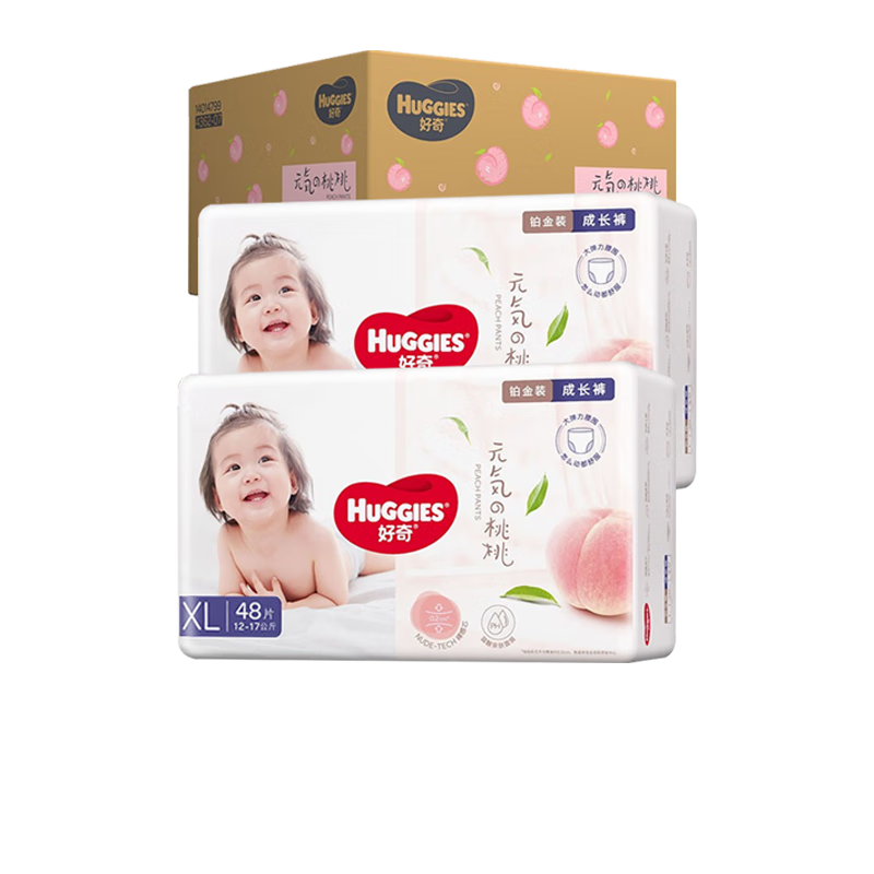 HUGGIES/���� С�ҿ� XL�� ֽ��� 96Ƭ 136.8Ԫ
