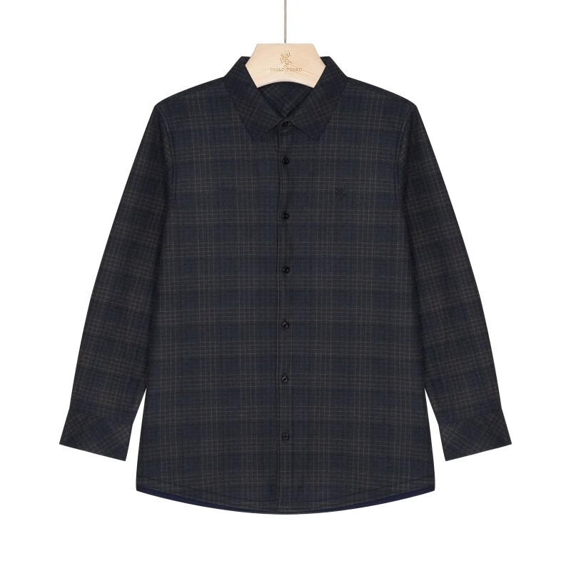 ✨神了！专柜同款男士加绒格子衬衫，职场型男必备！