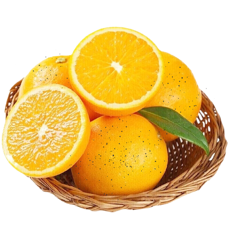 京鲜生 湖南麻阳冰糖橙/橙子 净重9斤 单果150g起  生鲜水果礼盒