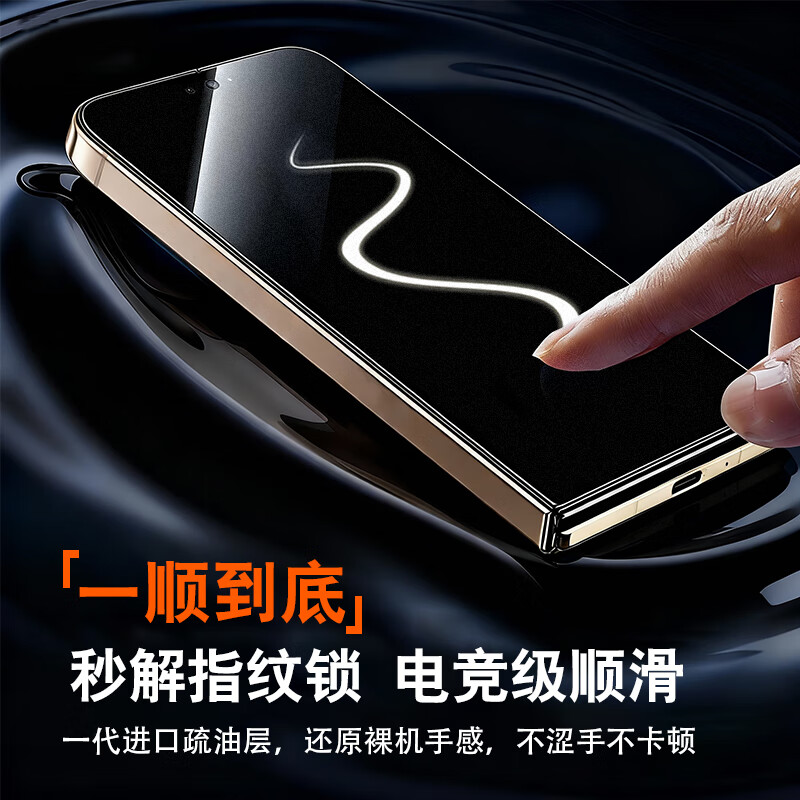 NE台湾犀牛膜折叠膜适用OPPO Find N6/5/3/2 Flip手机膜屏幕保护膜磨砂防偷窥膜贴膜防指纹高清膜 ONE Ultra 磨砂直屏膜【外屏膜】1片 OPPO Find N2