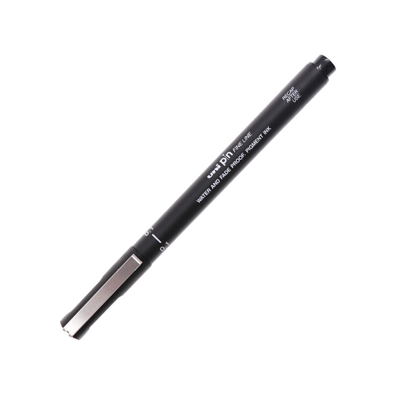 1mm水性绘图针管笔 pin-200美术设计描边笔勾线笔 黑杆黑芯 单支装