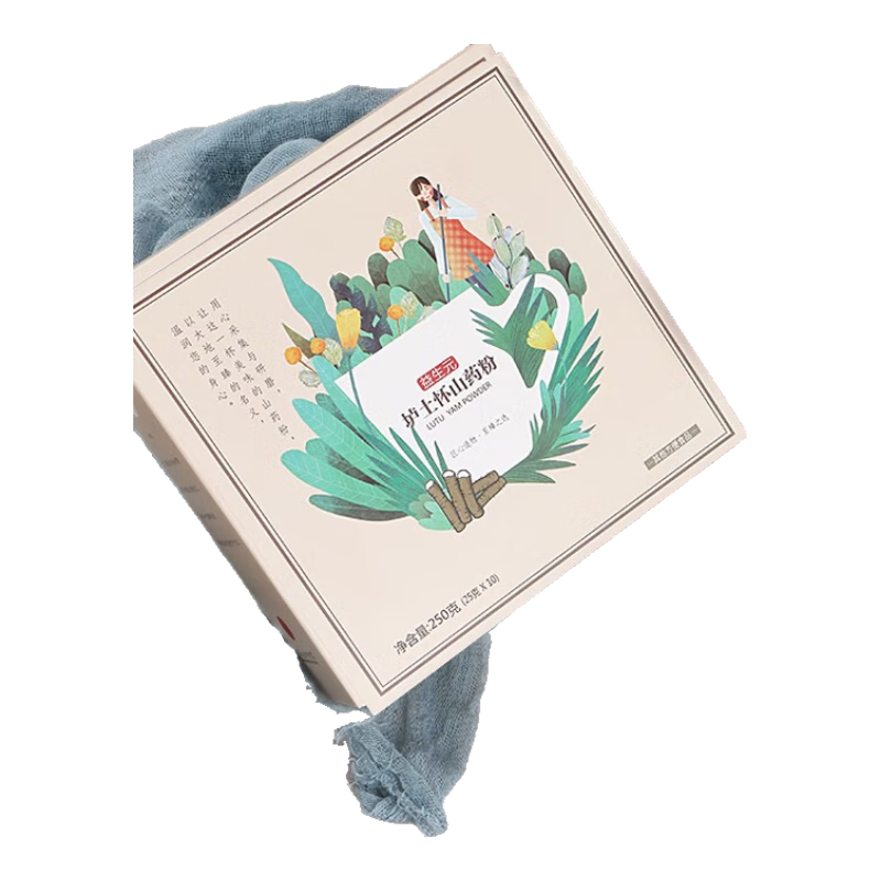 小碗良食山藥粉益生元壚土淮山粉懷山藥粉正宗鐵棍山藥即食早餐 溫縣鐵棍山藥粉