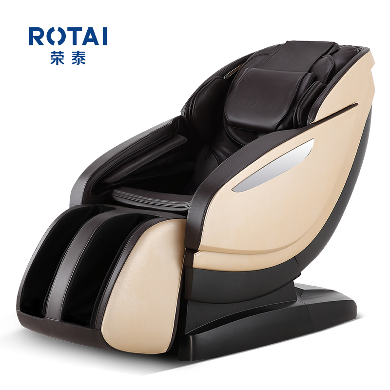 荣泰ROTAI按摩椅家用全身多功能太空豪华舱电动按摩椅精选推荐RT6601 咖啡色厂仓