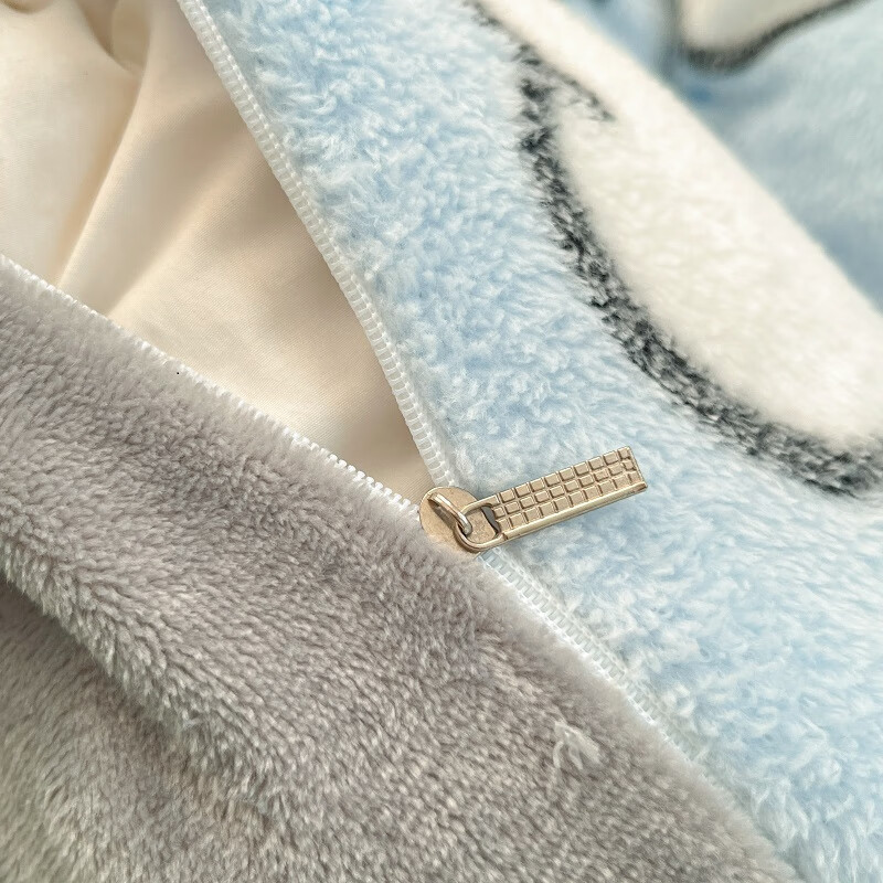 麦琪娜 雪花绒单被套双人被套单品被套水晶绒金貂绒单被套 绒毛细密柔软舒适 20支 机灵狗 200cm*150cm