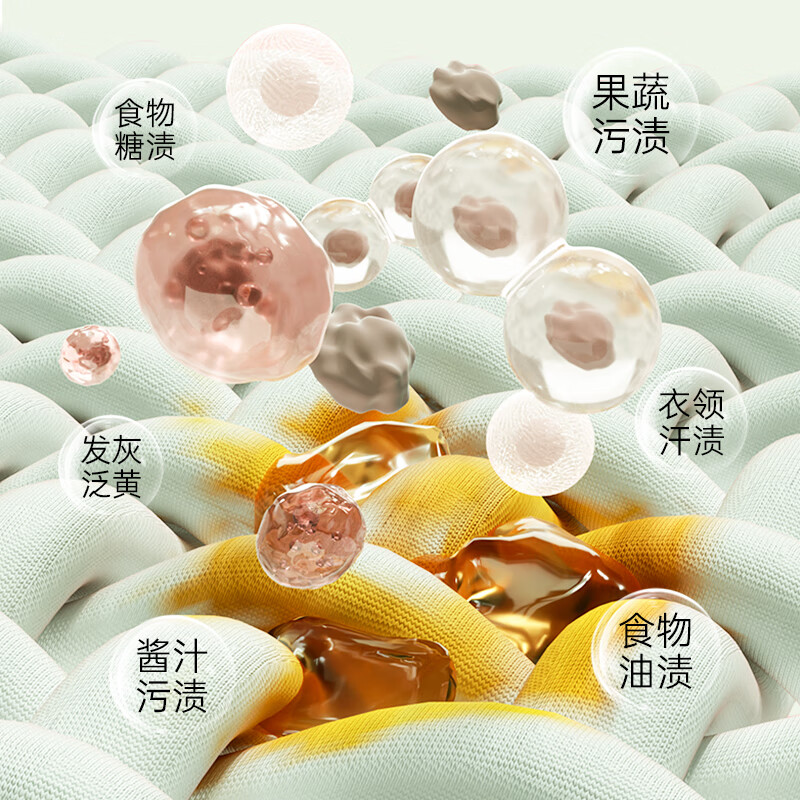 家务KAWOOD超浓缩香氛洗衣凝珠 抑菌除螨柔顺持久72小时留香  仲夏栀子&依蘭50颗+40颗袋装*2