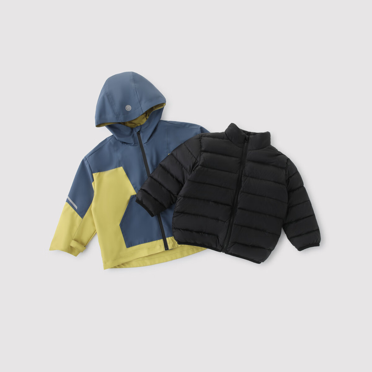 巴厘小猪儿童羽绒服中长款2025新款男童冬装加厚保暖白鸭绒冬季女宝宝外套 姜黄 100