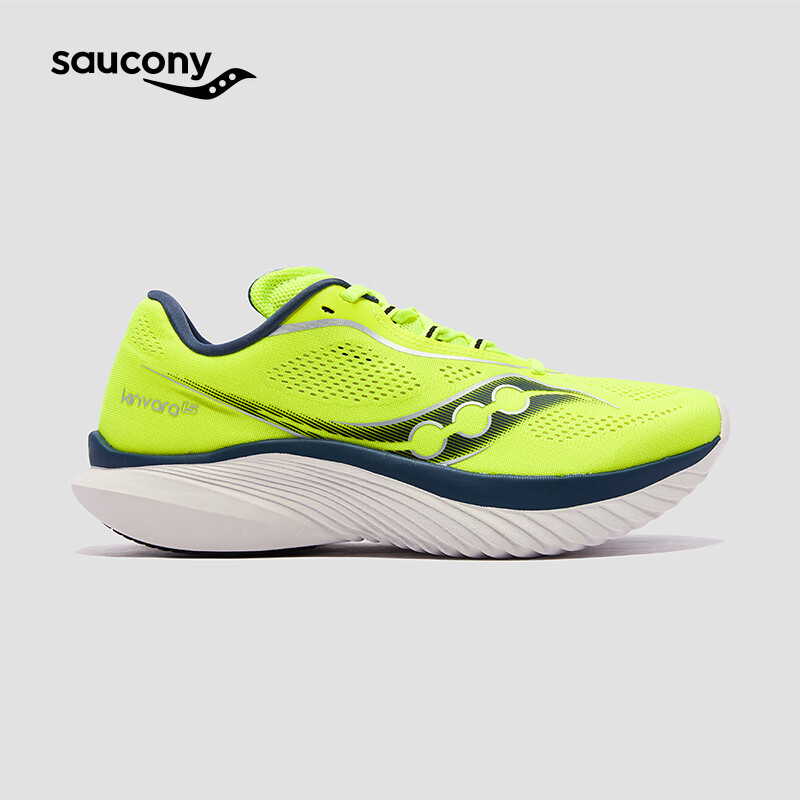 Saucony������ݼ��15��Ь����������͸��רҵ�˶�ѵ���˶�ЬKinvara 15 ӫ������220 45 494.2Ԫ
