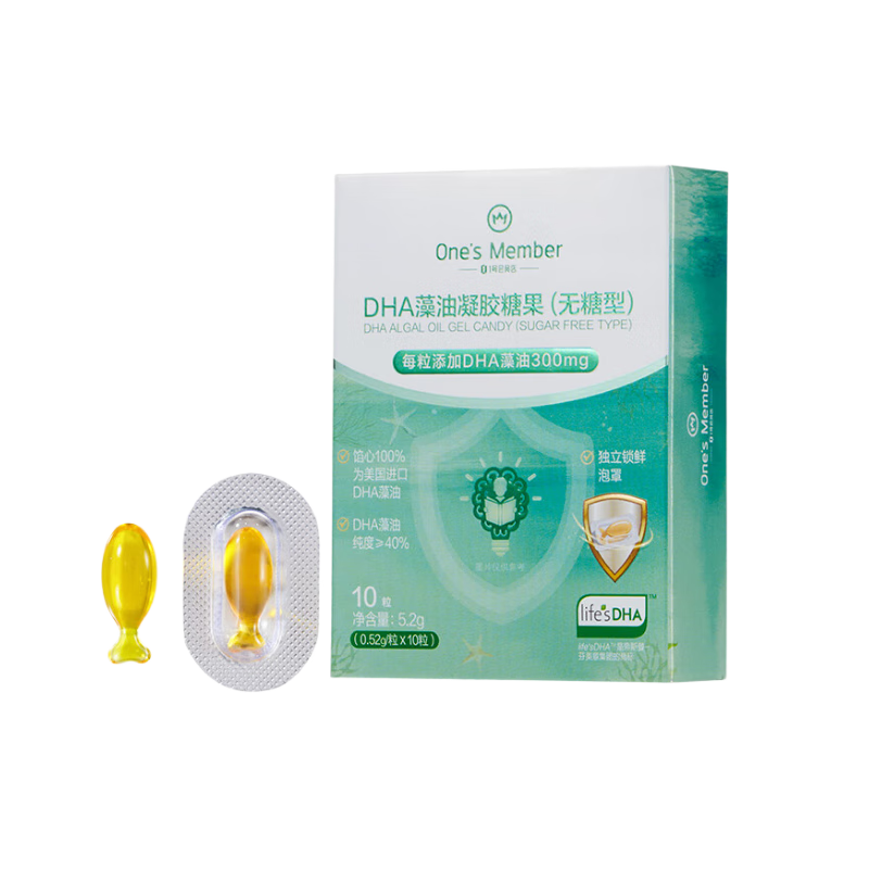 1�Ż�Ա�� DHA����10�� Ӥ�׶�ͯѧ���в�����Ӫ�� ���ǵ�˹���ߺ��� �������� 12.9Ԫ(���׹�)