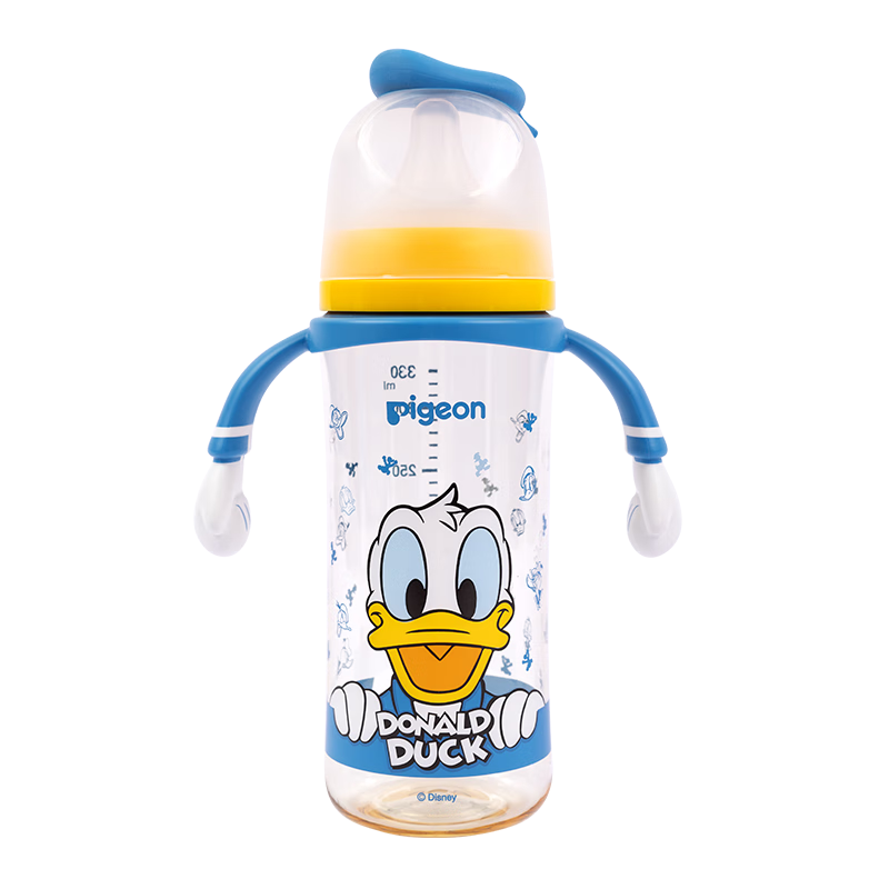 贝亲（Pigeon）迪士尼 PPSU双把手 奶瓶330mL（L号奶嘴）奇妙惊喜 AA268