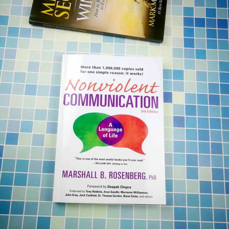 黑白英文nonviolent communication: a language of life 3 英文纸质