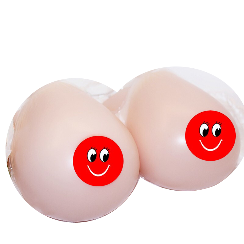 昂蝶 義乳假胸仿真假乳房透氣連體硅膠舒適假乳透明布肩帶款 升級(jí)布肩帶1600克/對(duì)/不粘