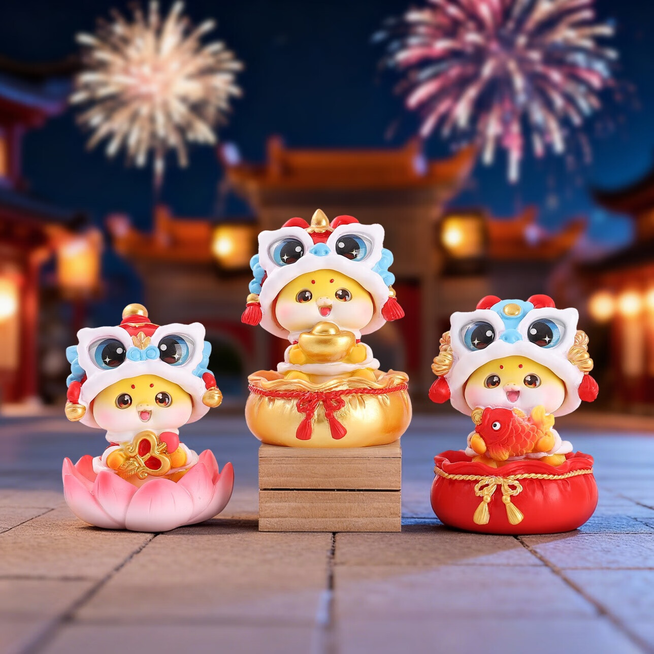 兰比嘟2026新款马年盲盒吉祥物手办桌面摆件客厅玄关装饰跨年礼物伴手礼 神马四面八方送財来盲盒【随机1个】 京东折扣/优惠券