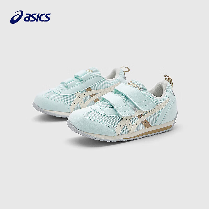 亚瑟士（asics）机能鞋童鞋儿童鞋子宝宝婴幼儿学步鞋网面软底魔术贴透气鞋 401-1144A236【新款】 28.5 内长18cm，脚长17cm