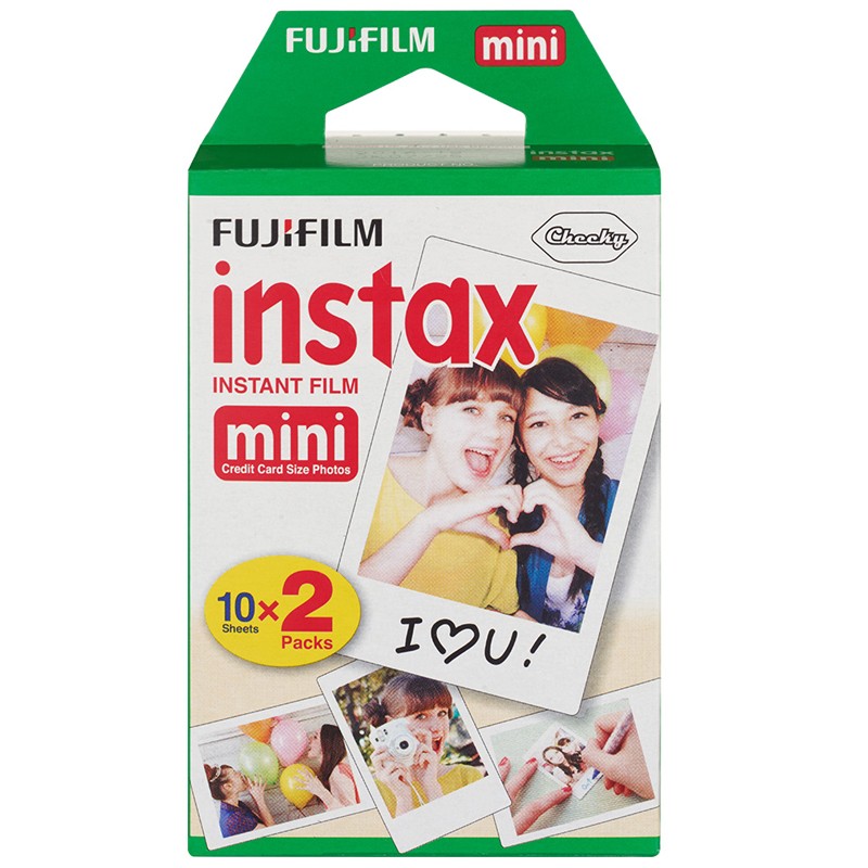 Fujifilm/富士instaxmini11/7+/7c/9/40/90 20张白边拍立得相纸 白边20张