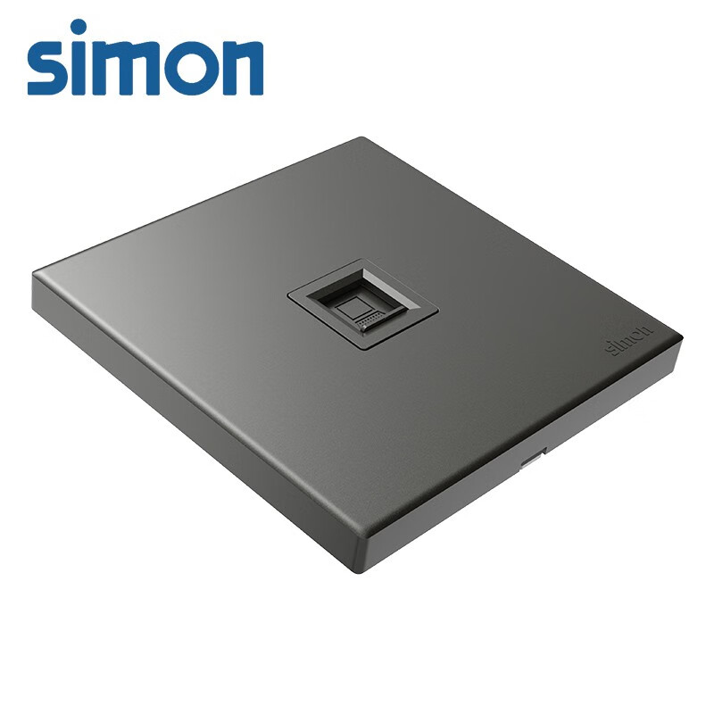西蒙（SIMON） 开关插座面板电脑插座六类单口双口一位二位两位双电脑网络网口 电脑插座（六类）