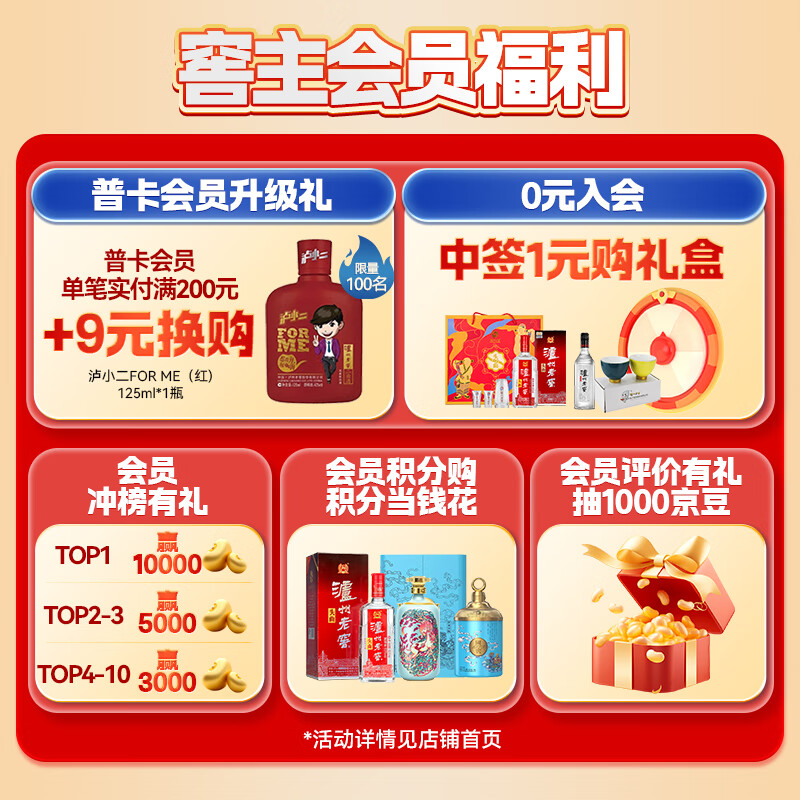 国窖1573浓香型高度白酒 生命中的那坛酒 金榜题名 55度 1L 4瓶 整箱