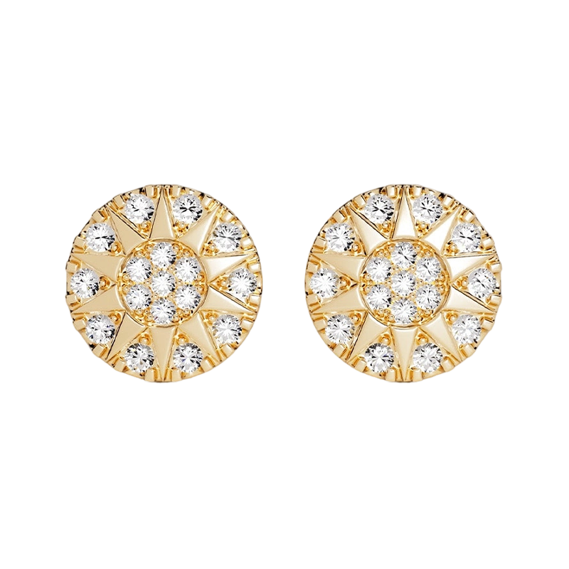 APM MonacoSoleil金色耳釘前衛(wèi)設(shè)計(jì)時(shí)尚個(gè)性耳飾生日送女友禮物新年禮物 Soleil耳釘