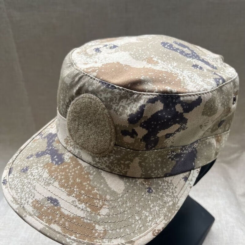 戶外迷彩作訓(xùn)帽遮陽(yáng)帽軍迷用品叢林鴨舌帽迷彩帽 土黃色 58
