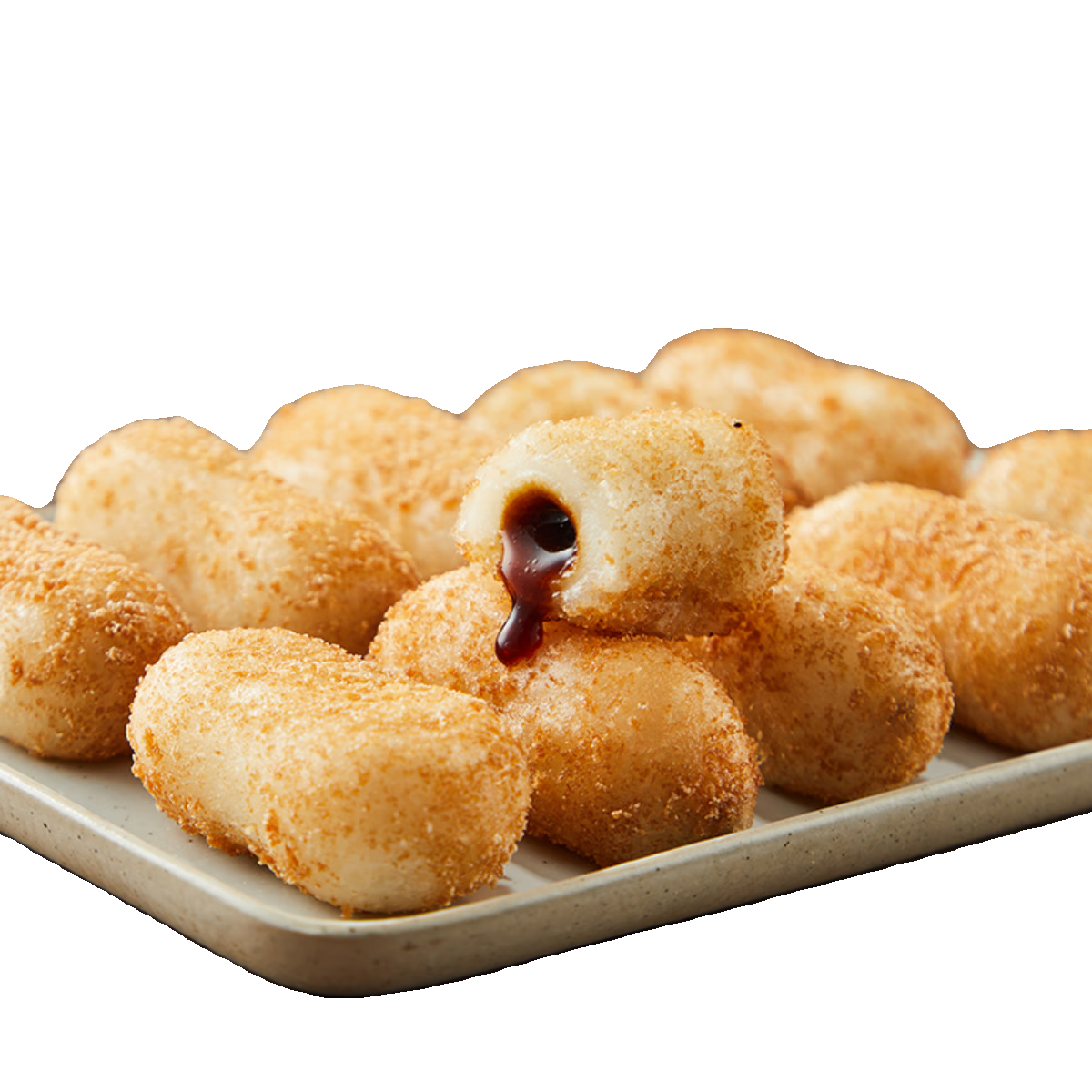 峻阳兄弟（JUNYANG BROTHER）爆浆红糖糍粑300g*6夹心糕点早餐流心点心半成品火锅店同款麻糍果 爆浆红糖糍粑300克/包*6包/组