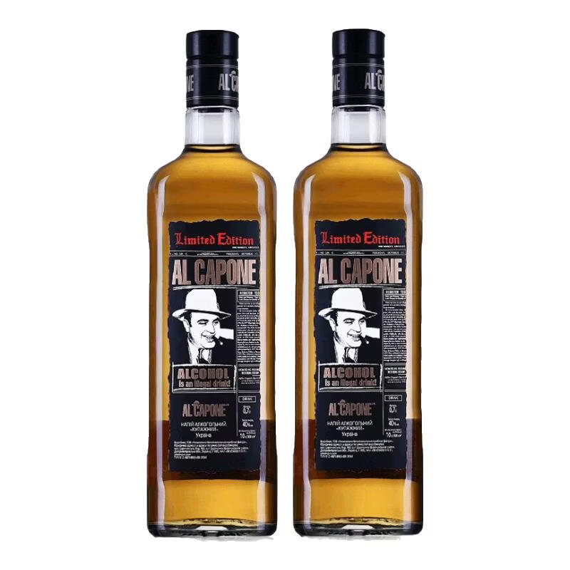 阿尔卡彭乌克兰进口调配威士忌 40度洋酒 700ml*2瓶 京东折扣/优惠券