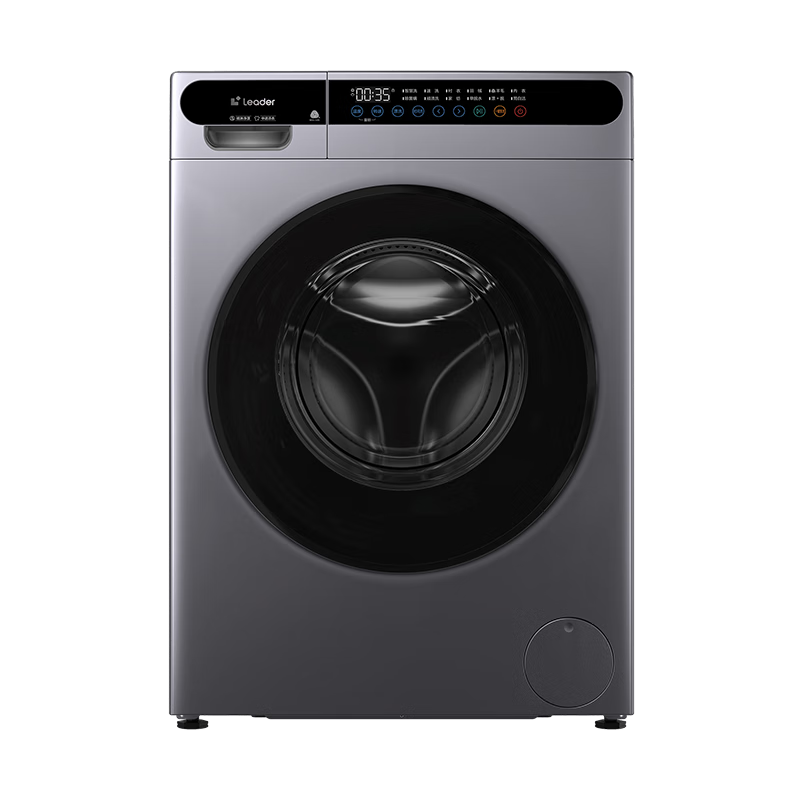 海尔（Haier）10kg全自动滚筒洗衣机大容量超薄洗衣机带烘干洗烘一体机一级能效节能除菌螨Leader 以旧换新补贴 【热销款】 滚筒单洗 +1.1洗净+六维减震+柔护内筒
