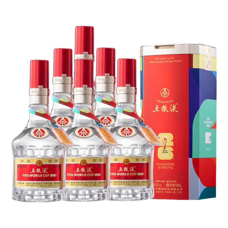 ���ڲ���������Һ ����˴� 52��Ũ���Ͱ׾� 500ml��6ƿ 5070Ԫ