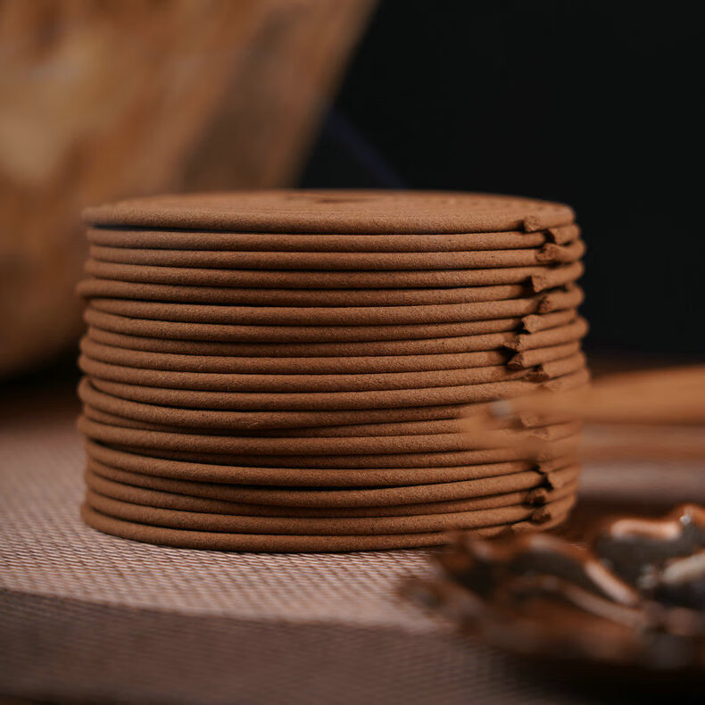 知唐4小時(shí)沉香惠安水沉家用室內(nèi)禮佛香貢香熏香道用品沉香盤香 惠安水沉【盤香4H盒裝40盤】