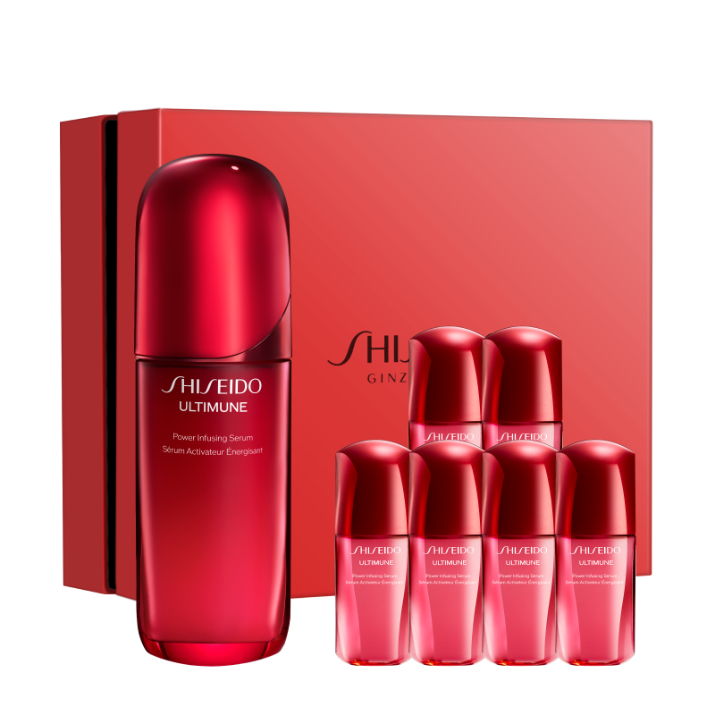 资生堂红妍肌活红腰子面部精华75ml抗老淡化细纹护肤化妆品礼盒圣诞礼物