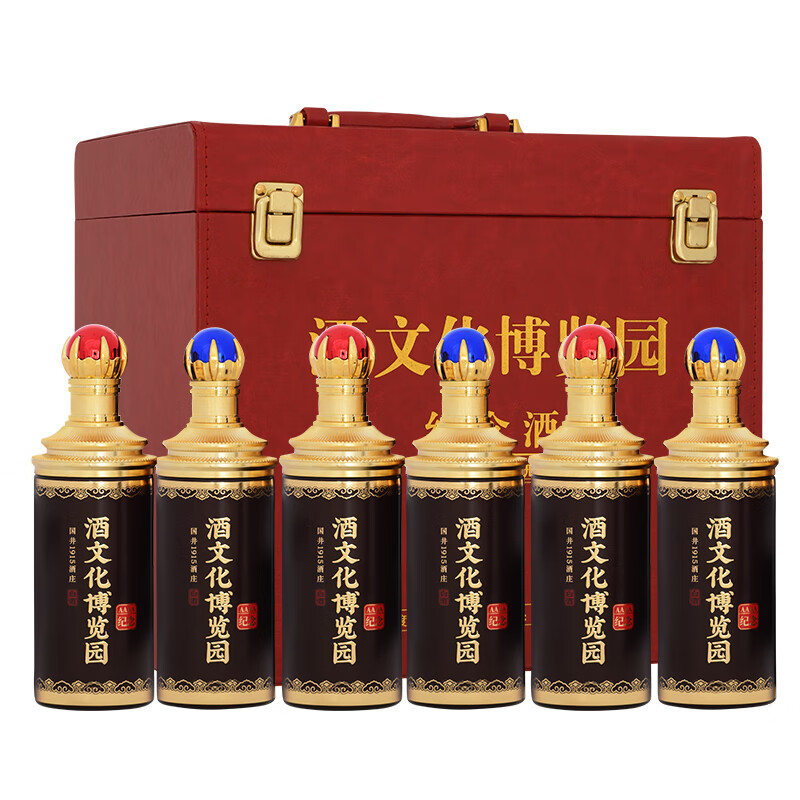 扳倒井白酒 整箱装粮食酒纯粮酿造自饮送礼白酒老酒搭配手提袋年货团购 52%vol 500mL 6瓶  齐鲁酒文化博物馆纪念酒 浓香型