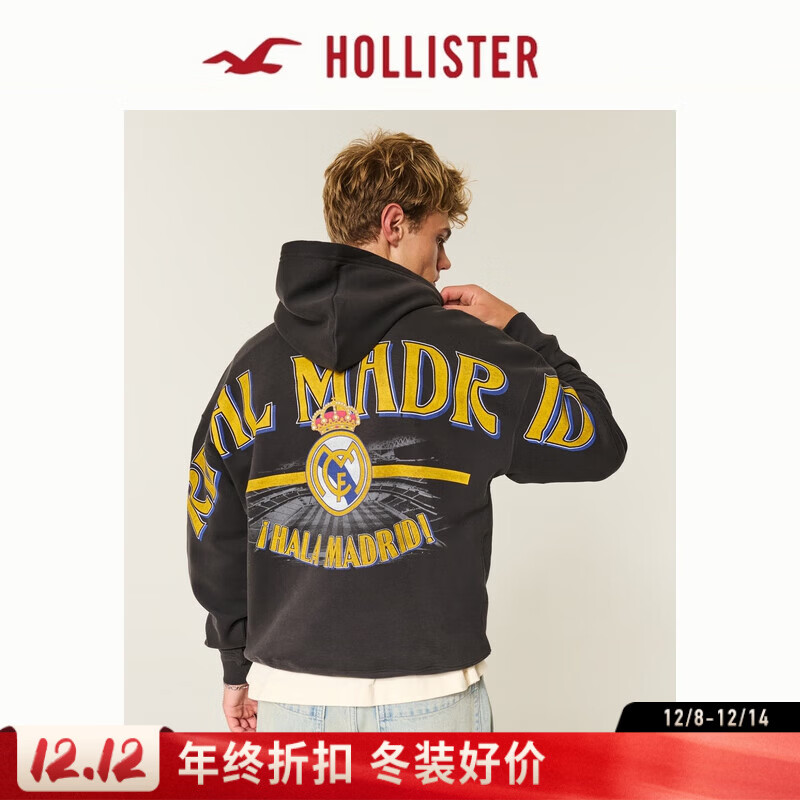 HOLLISTER25�ﶬ��ʽ��ůץ�޻ʼ�������������װŮװ322-5146 ��ɫ S (175/92A)