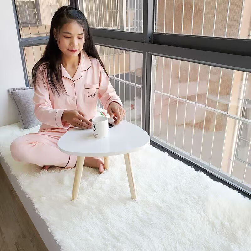 �Ӷ�ׯ԰�ɰ���ë��Ʈ��������װ�δ�̨��ëë������̨�����ļ�ͨ�� �װ�ɫ 40cm*120cm 2���� 16.9Ԫ