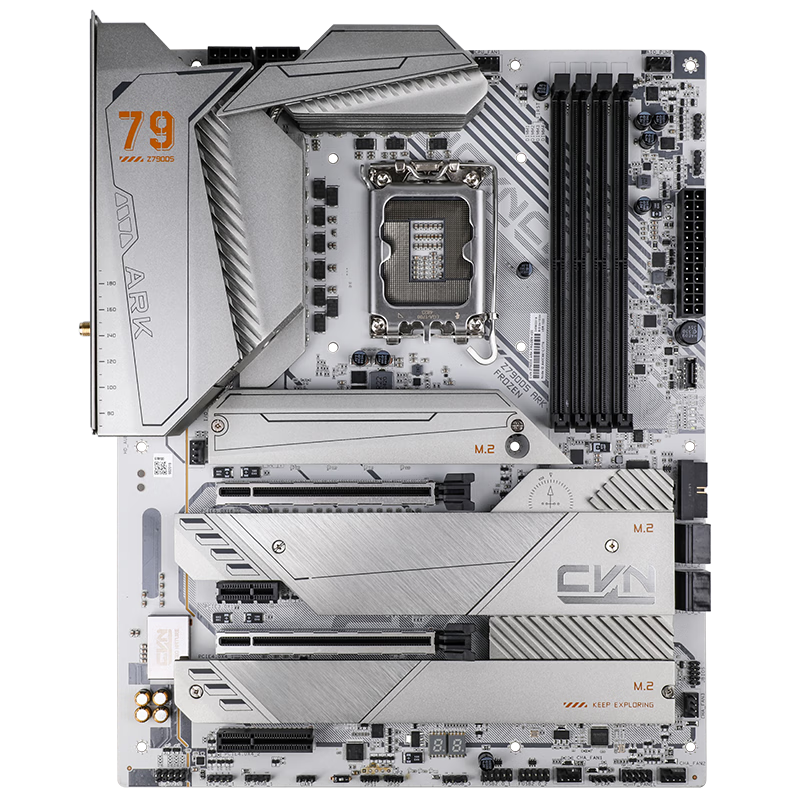 七彩虹 CVN Z790D5 ARK FROZEN V20 方舟DDR5 图 3