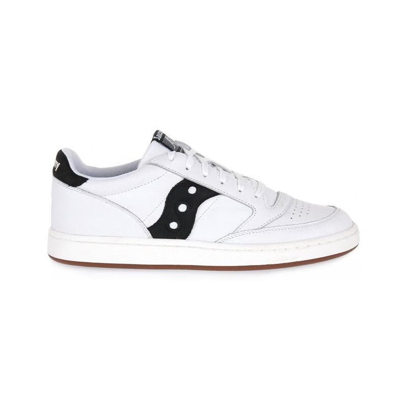 Saucony男士籃球鞋耐磨輕便緩震運(yùn)動鞋低幫系帶日常健身休閑鞋 White 39