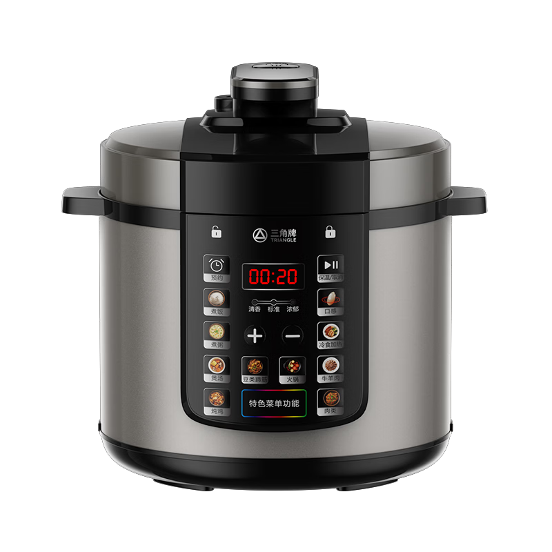 �����ƣ�Triangle����ѹ����˫���緹��4L����ԤԼ��ѹ���Ҷ๦�ܼ��ø�ѹ��3-4������SJ40H-06YD2 179.01Ԫ(������)