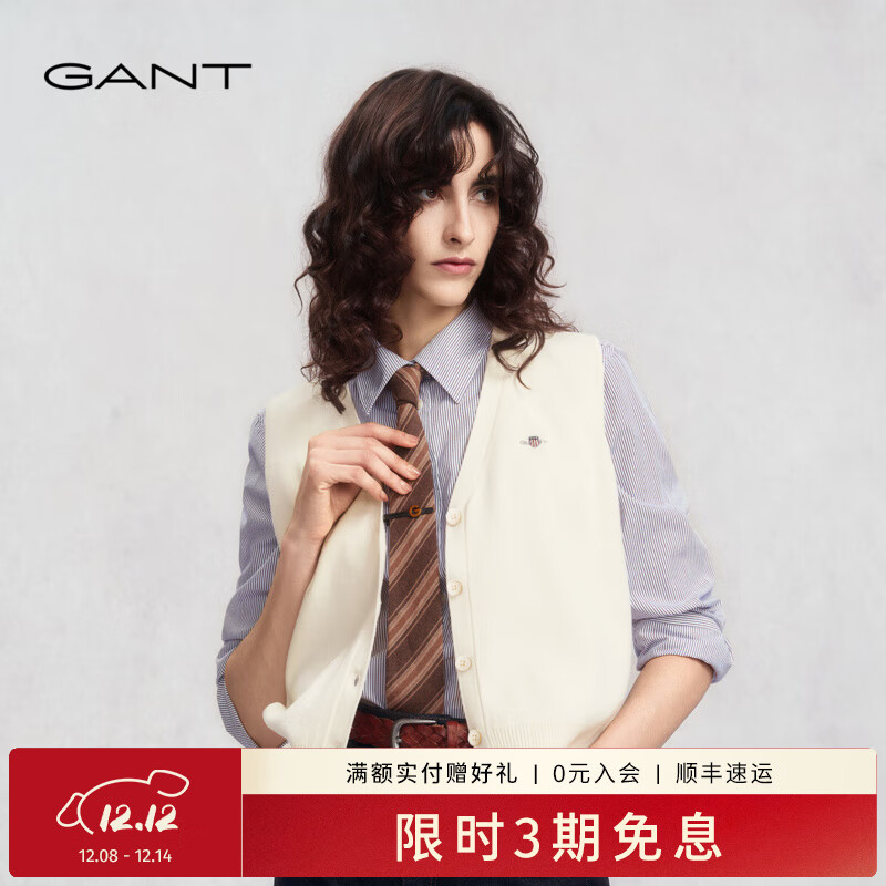 GANT/2025¿Ůʿ⴩ë¿ʽV֯Ŀ 107-װɫ M 840.5Ԫ