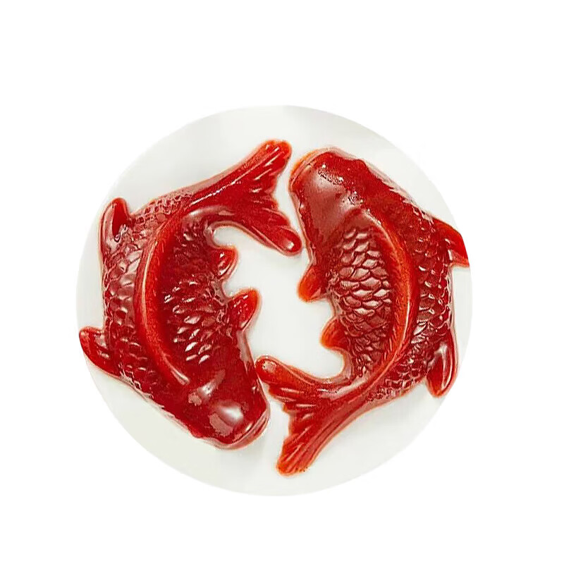 怡达年年有余山楂鱼山楂糕事事如意山楂柿子婚庆宴会年货 【年年有余】山楂鱼1对装400g