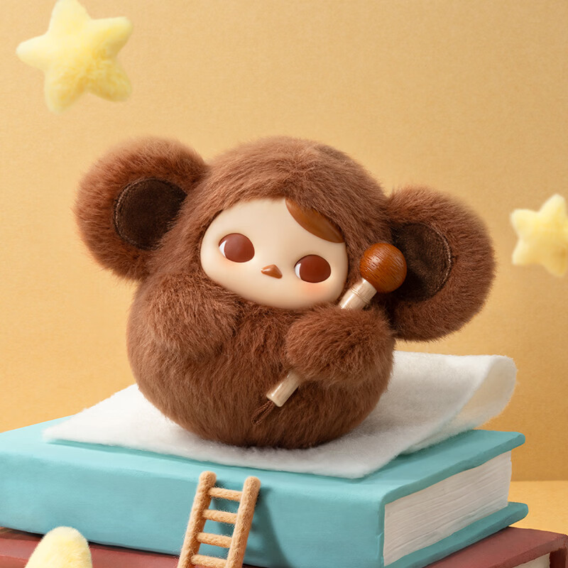 POP MART泡泡玛特 PUCKY 敲敲系列 - 搪胶毛绒挂件盲盒潮玩礼物 随机1个 不支持七天无理由退换