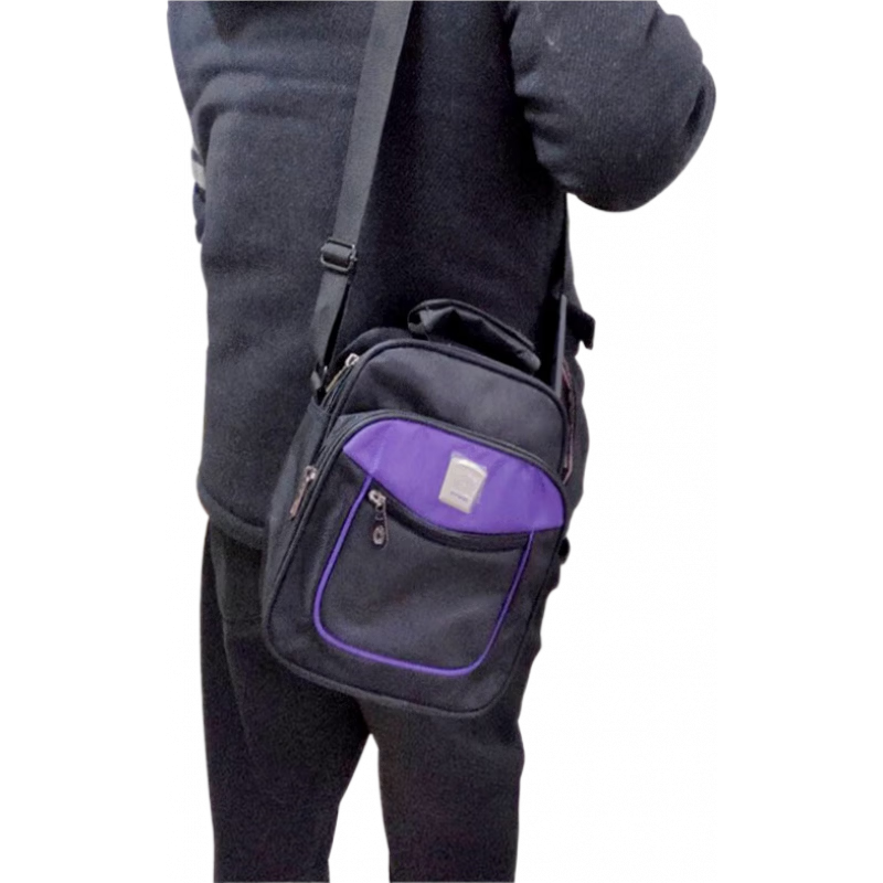 銀河（YINHE）YINHE乒乓球背包訓(xùn)練單肩包 教練包可放水杯運(yùn)動(dòng)包旅行包 8046紫色-結(jié)實(shí)耐用-款式簡約