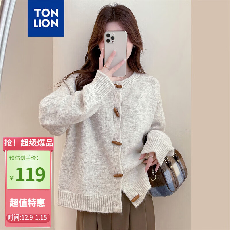 ���ڲ�������ʨ��TonLion��2025�＾ŮԲ�츴�ż�Լţ�ǿۿ����ٴ������ʱ������ 119Ԫ